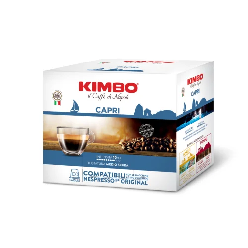 Kimbo Nespresso Kapseln Capri (100 Kapseln)