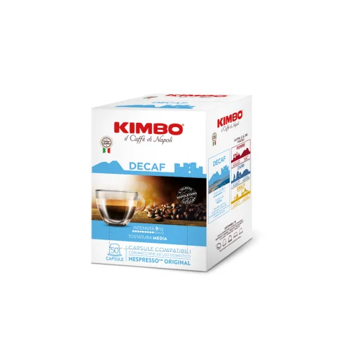 Kimbo Nespresso Kapseln Koffeinfrei (50 Kapseln)